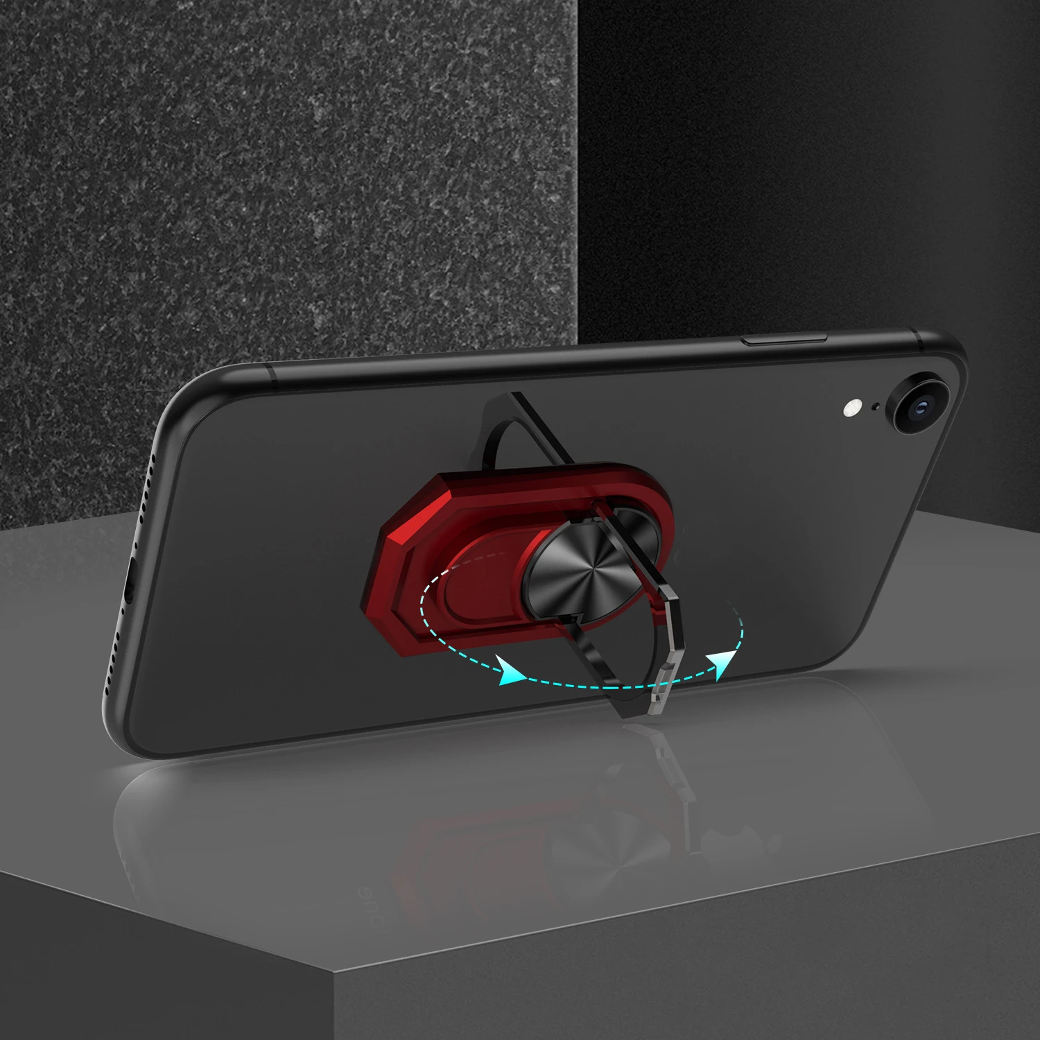 Роскошный ударопрочный кольцевой Держатель Для Doogee S58 Pro Чехол Мягкий