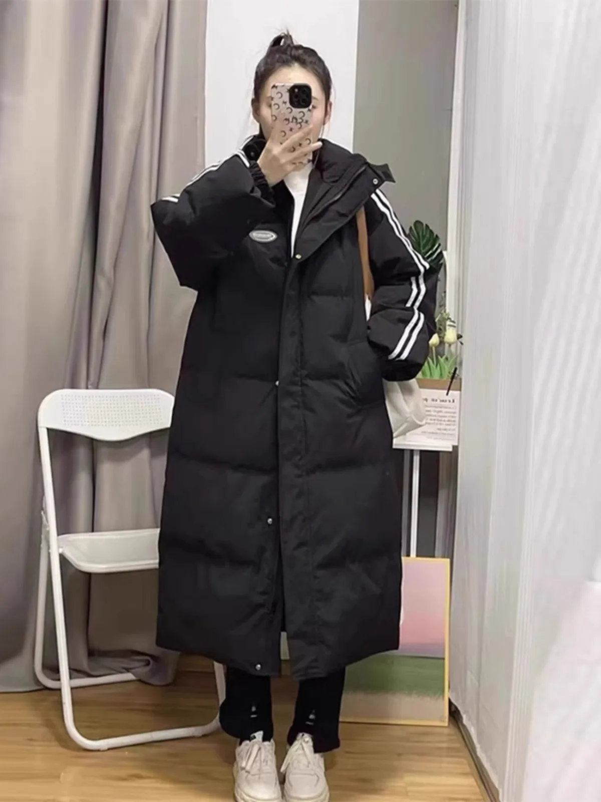 Новинка 2024 пуховик одежда с хлопковой подкладкой женское пуховое пальто зимнее