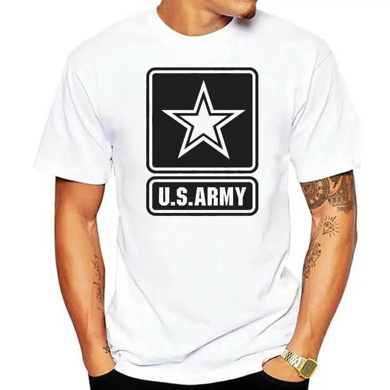 

Мужская футболка в стиле милитари, зеленая, американская, Армейская, военная, военная, армейская сила, новая, Повседневная, с буквенным принт...