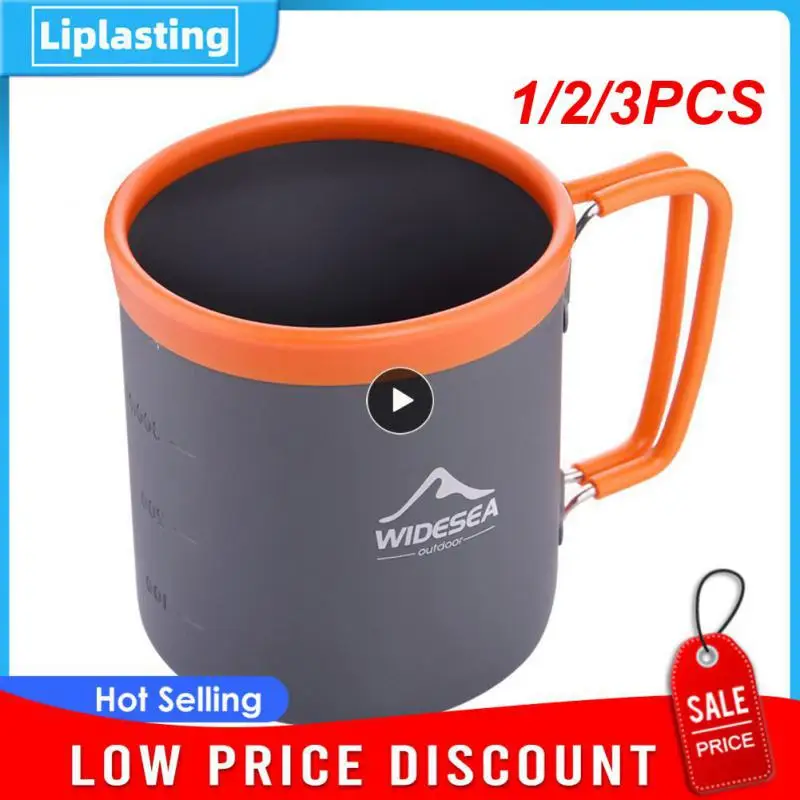 

1/2/3 шт., туристическая алюминиевая кружка