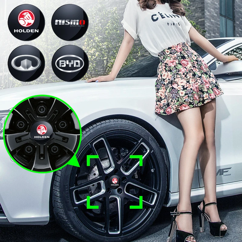 4 шт. 56 мм крышки центральных колесных дисков с эмблемами для автомобилей Alfa Romeo Audi Vw Kia Mercedes Honda Bmw.