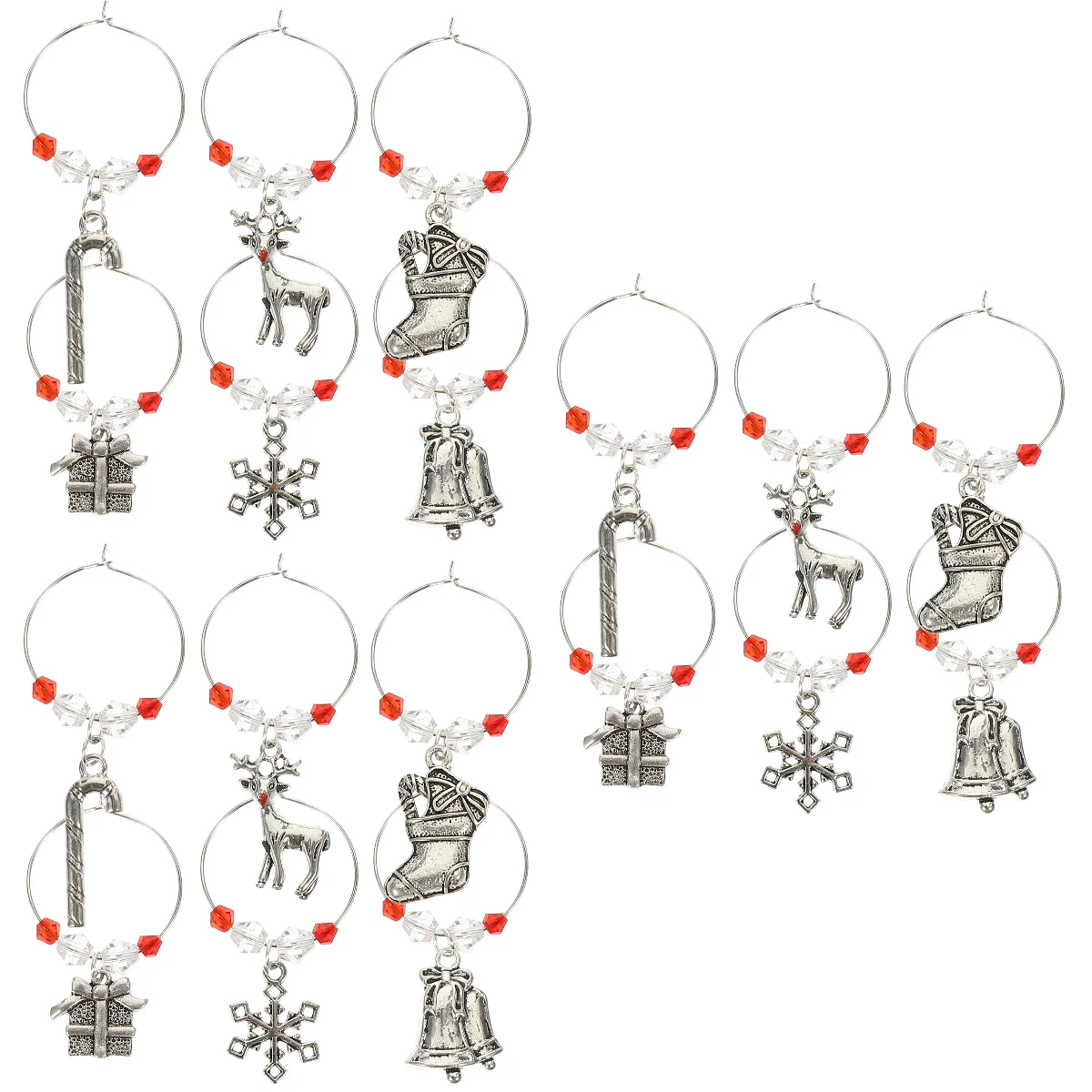 

18 вечерние чных стеклянных талисманов, стеклянные маркеры, ярлыки для маркировки дома