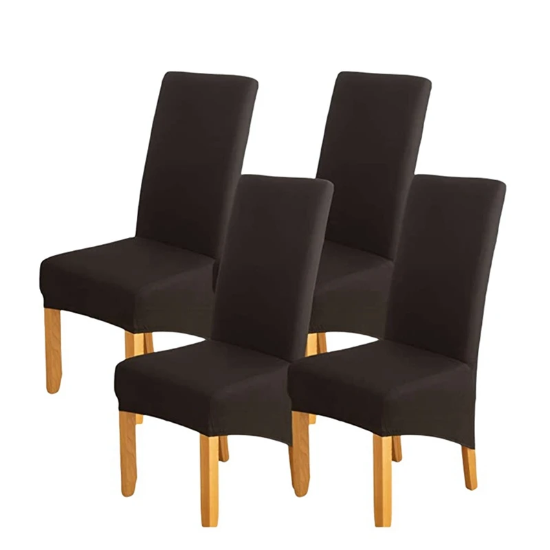 

Чехлы на стулья JFBL, 4 шт., чехлы на стулья с высокой спинкой, чехлы на стулья для дома