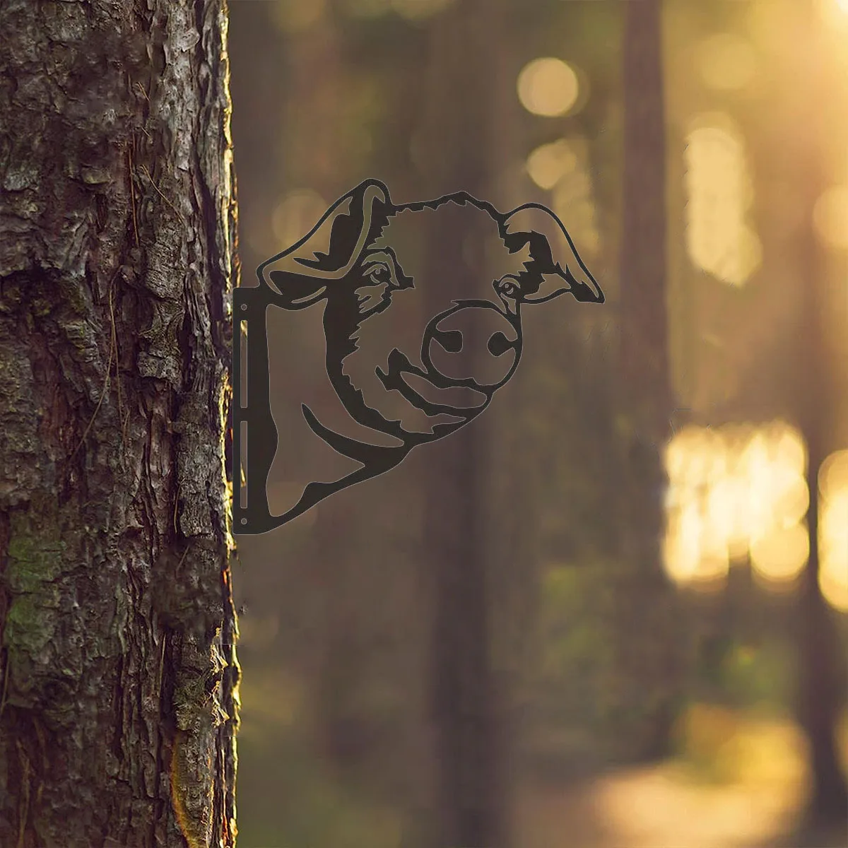 Декор сада: колышка из свиных глаз создает праздничный образ для осени и