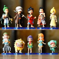 one piece wcf blind box wano country kimono one piece q version anime figure model decoration toy wholesale