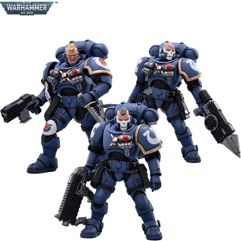 

JOYTOY Original Warhammer 40K 1:18 Ultramarines Primaris Reivers Anime Action Figures With Articulated Joints Model Toy Gift