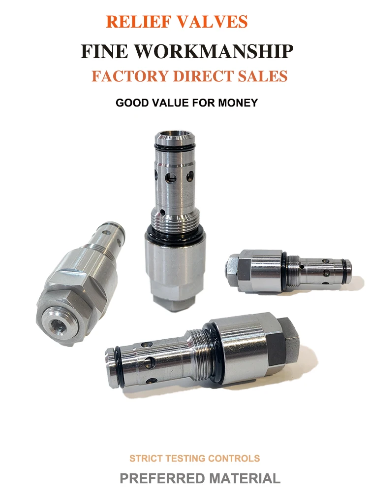 Предохранительный клапан для экскаватора детали гидравлического насоса главный