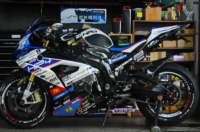 

4Gifts Injection Mold New ABS Fairings Kit Fit for BMW S1000RR Hp4 2017 2018 17 18 bodywork set custom red blue