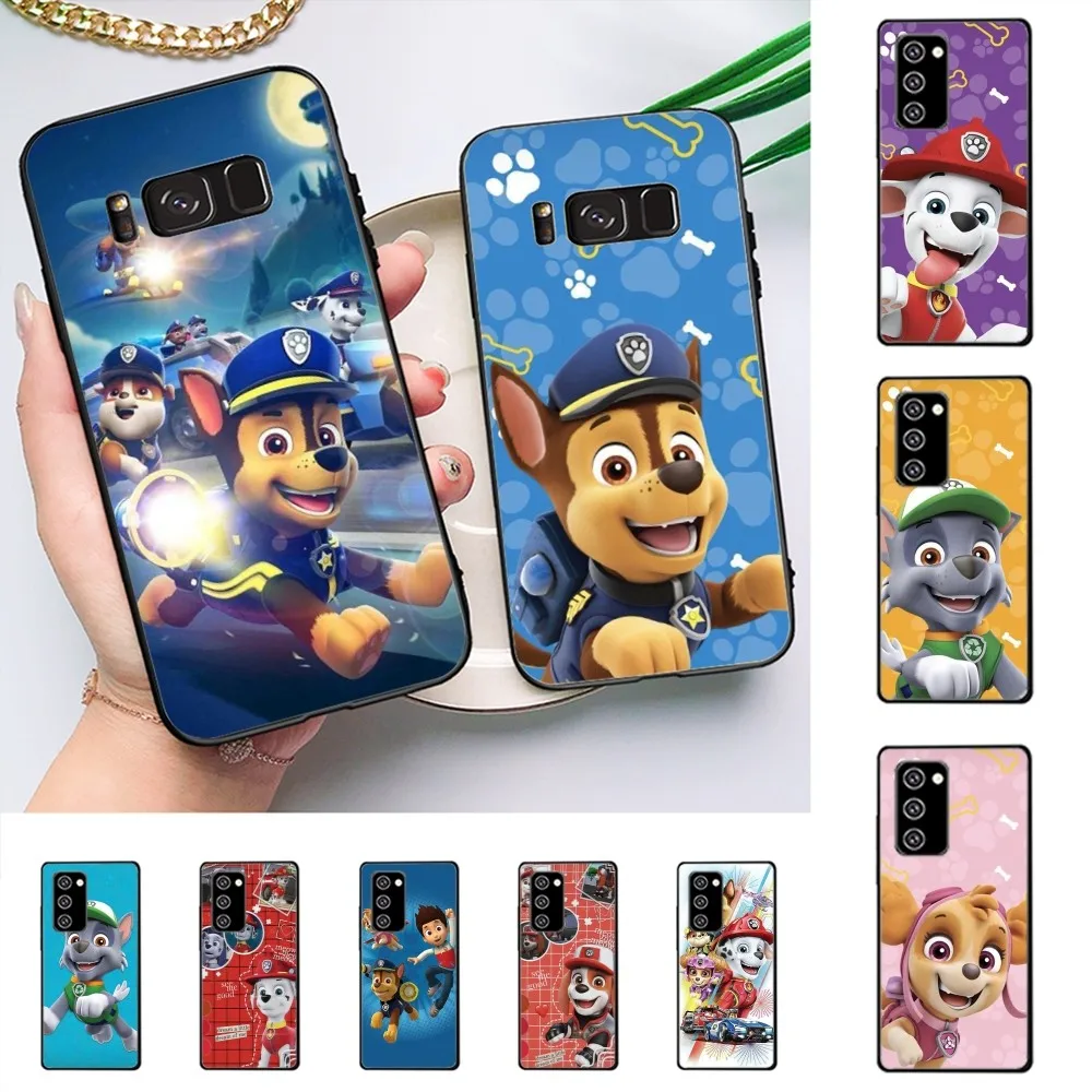 

Paw Cartoon Dog Animal P-Patrol Phone Case For Samsung Note 8 9 10 20 Pro Plus Lite M 10 11 20 30 21 31 51 A 21 22 42 02 03