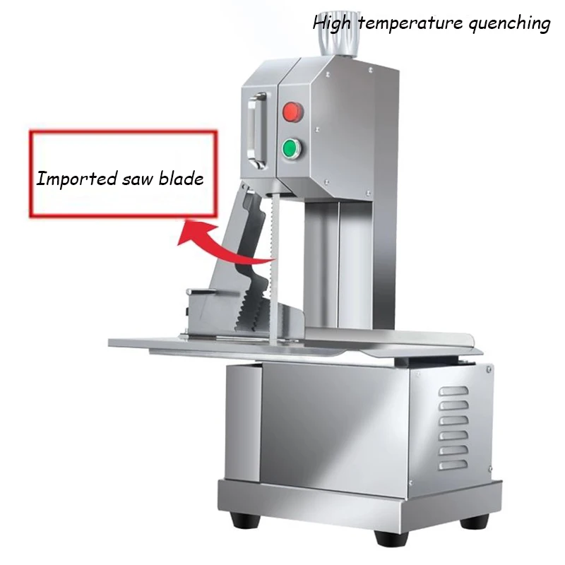 Настольная машина для распиловки костей 850 Вт резки замороженного мяса