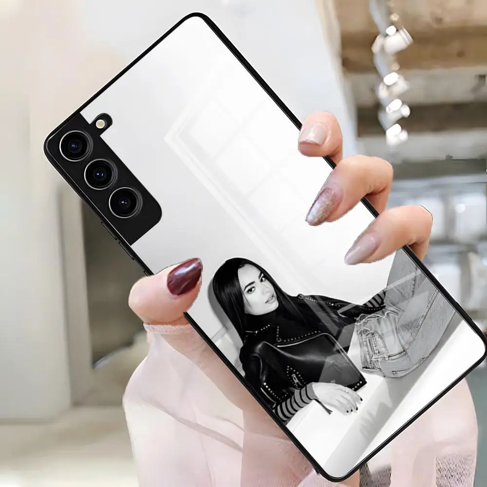 Чехол для телефона S-Sofia Carson для Samsung S26 S25 Plus S20 S20 Plus S22 Ultra S23 FE S21 Plus S21 Ultra, стеклянный чехол (art.: 3920da5ea8ea9) - 3920da5ea8ea9