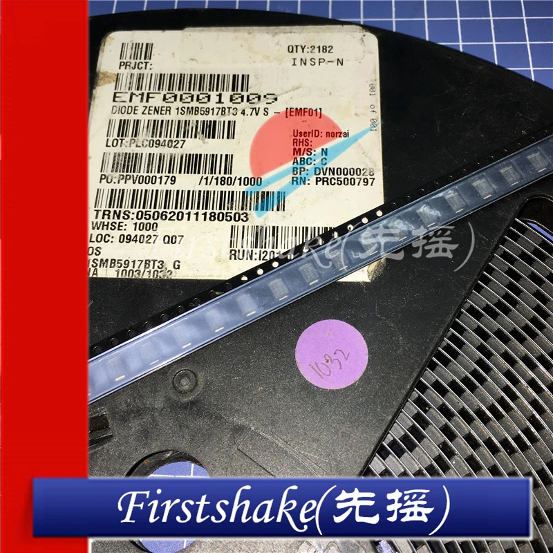

10PCS/Lot 1SMB5917BT3G SMB New Original