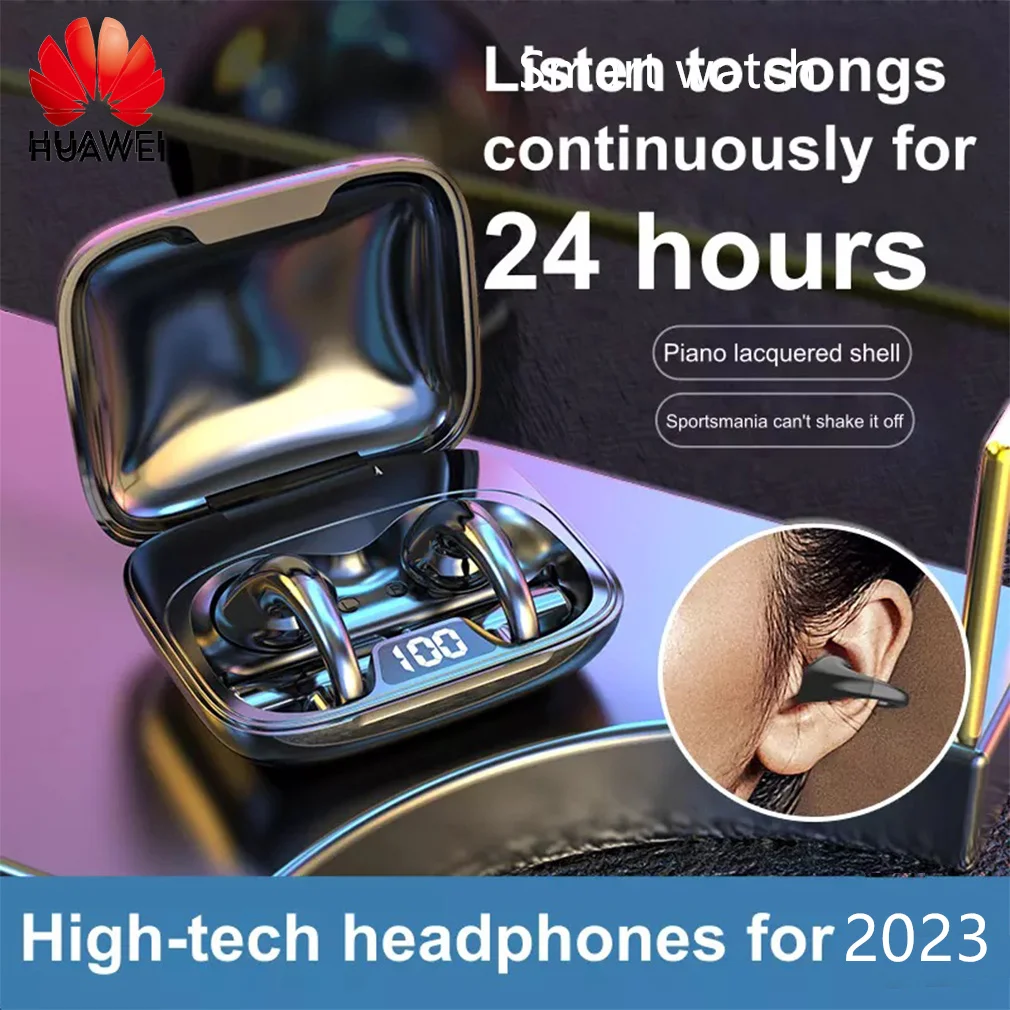 

Наушники Huawei Freebuds с костной проводимостью, настоящие беспроводные наушники TWS, Bluetooth 5,3, наушники Hifi, стерео, подвесные наушники, гарнитура, спортивные наушники
