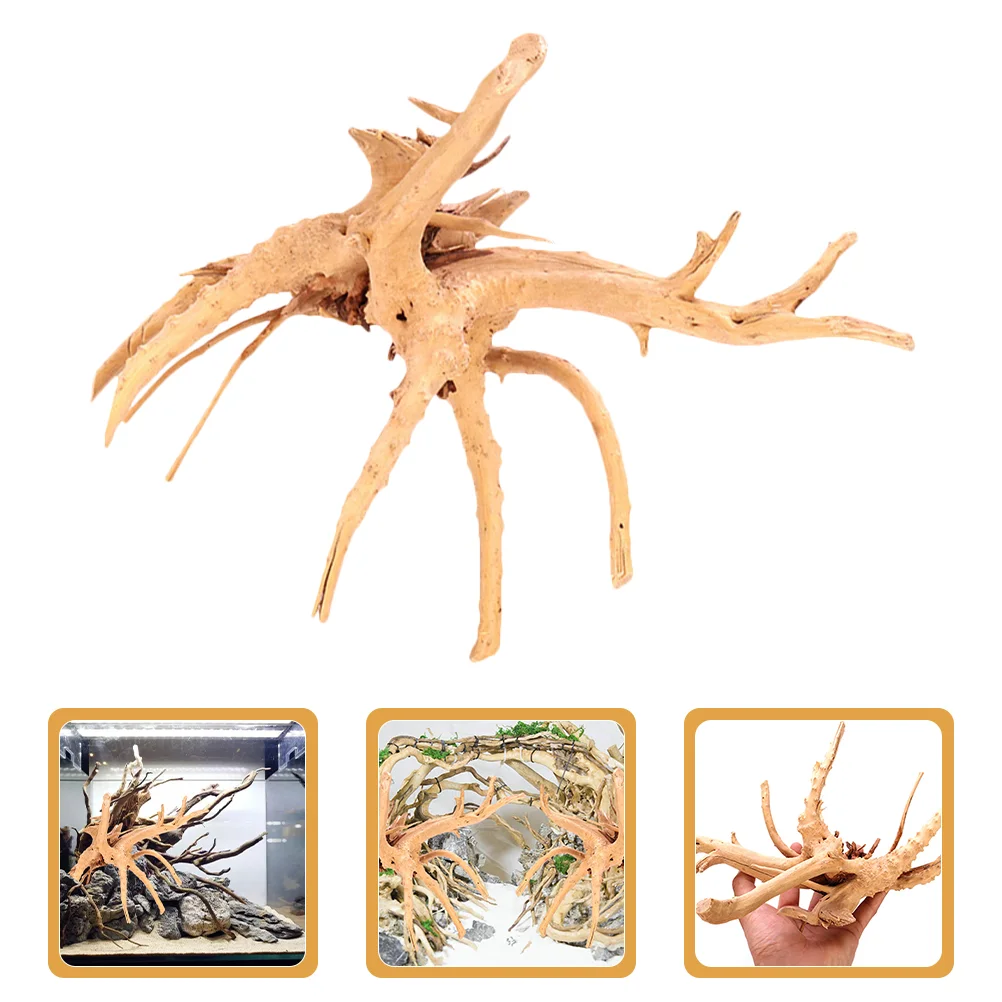 2 шт. украшения аквариум затонувшее дерево животные рододентрон мертвое