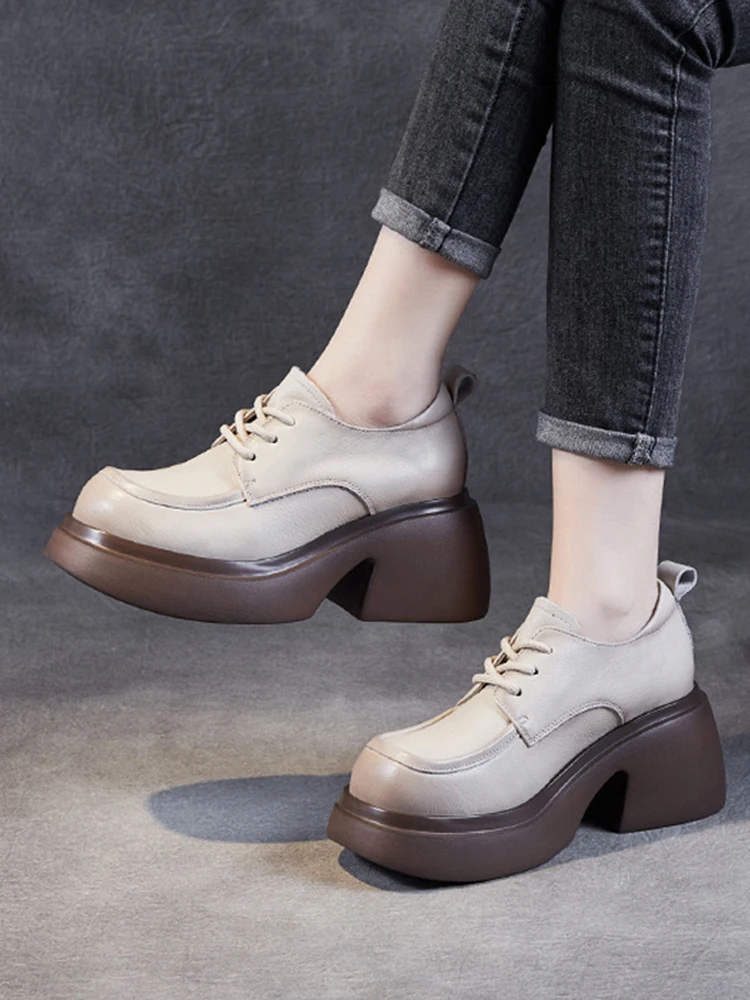 

Туфли-лодочки Birkuir женские из натуральной кожи на высоком каблуке 7,5 см