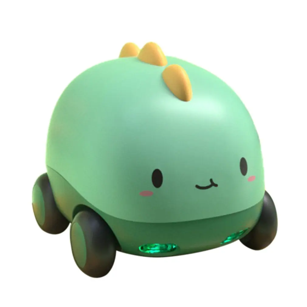 

Игрушечный автомобиль-пазл, игрушечная машинка с мультяшными животными, музыкой, подсветкой, инерцией, портативный автомобиль, игрушечный ...