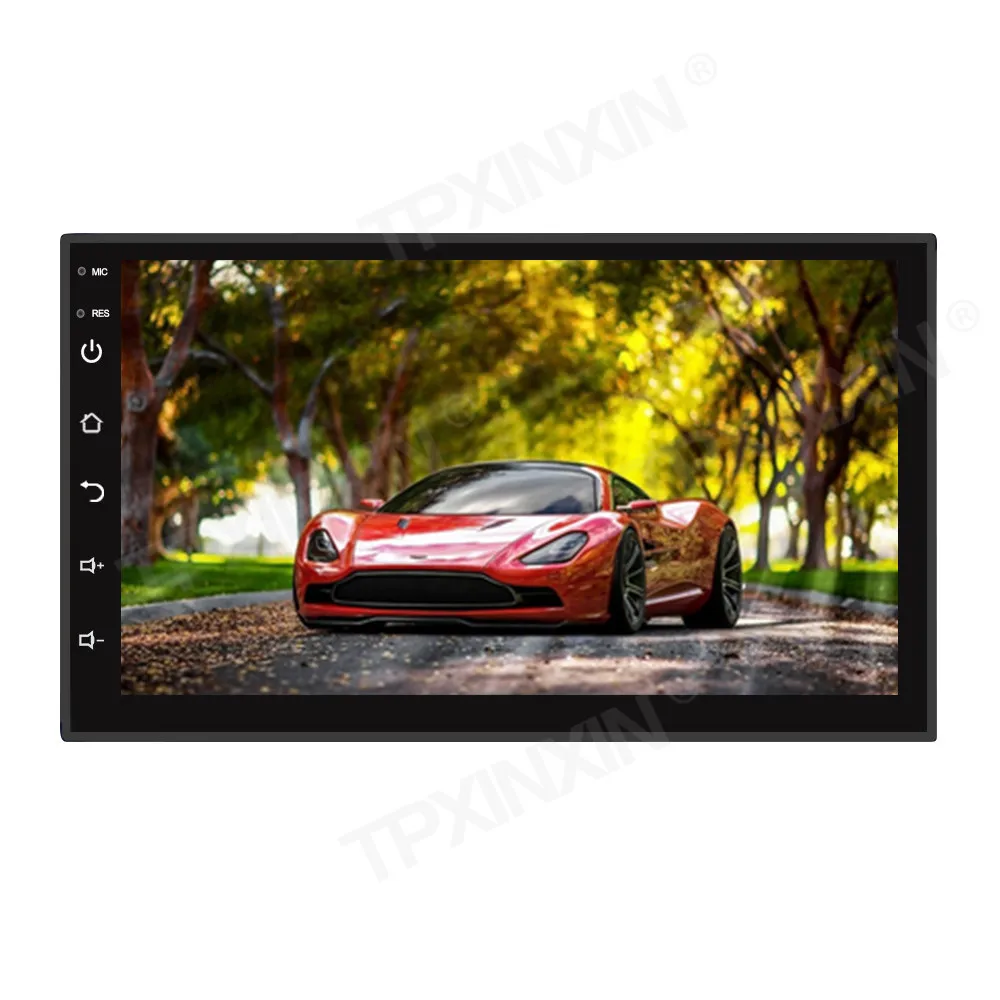 

Универсальная автомобильная стереомагнитола Android 10,0, стереомагнитола, мультимедийный проигрыватель, магнитофон IPS DSP 2 + 32G