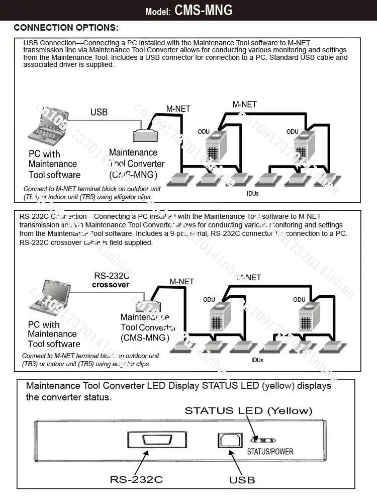 Для MN КОНВЕРТЕРА CMS-MNG Инструмент для обслуживания Конвертер D-SUB 9-контактный
