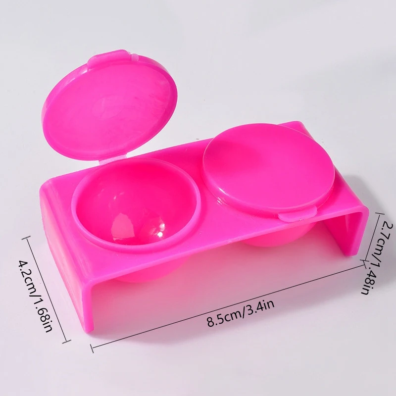 Акриловая жидкая подставка с двумя отверстиями двойной держатель для мономер