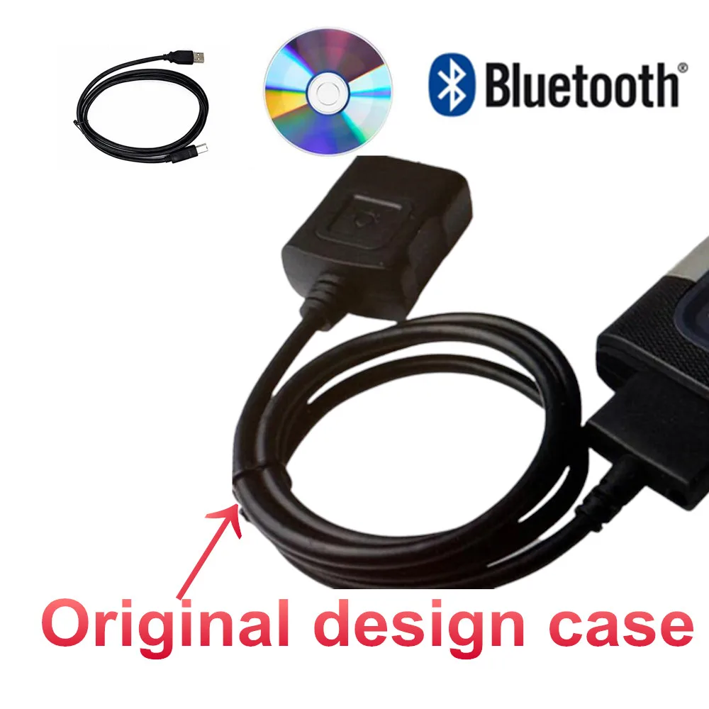 VD TCS CDP Pro + с Bluetooth для DS150E 2020 23 программное обеспечение Obd2 сканер автомобильный