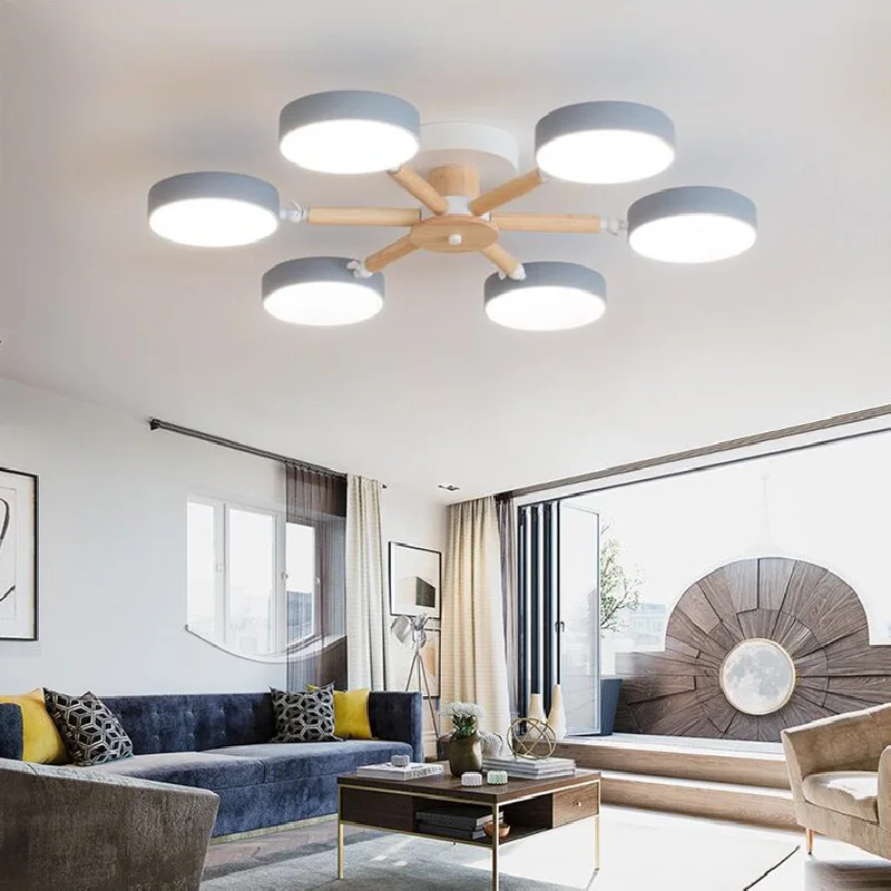 

Modern Living Rooms Ceiling Lamp Led Lights for Room Bedroom Study Home Decoration Lighting Luces Led Para Habitacion
