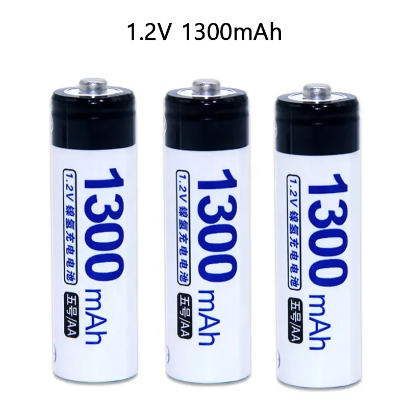 

AA 1300mAh Rechargeable Battery AA 1.2V NI-MH Battery for Toys, Home Appliances，wireless mouse， rechargeable battery aa