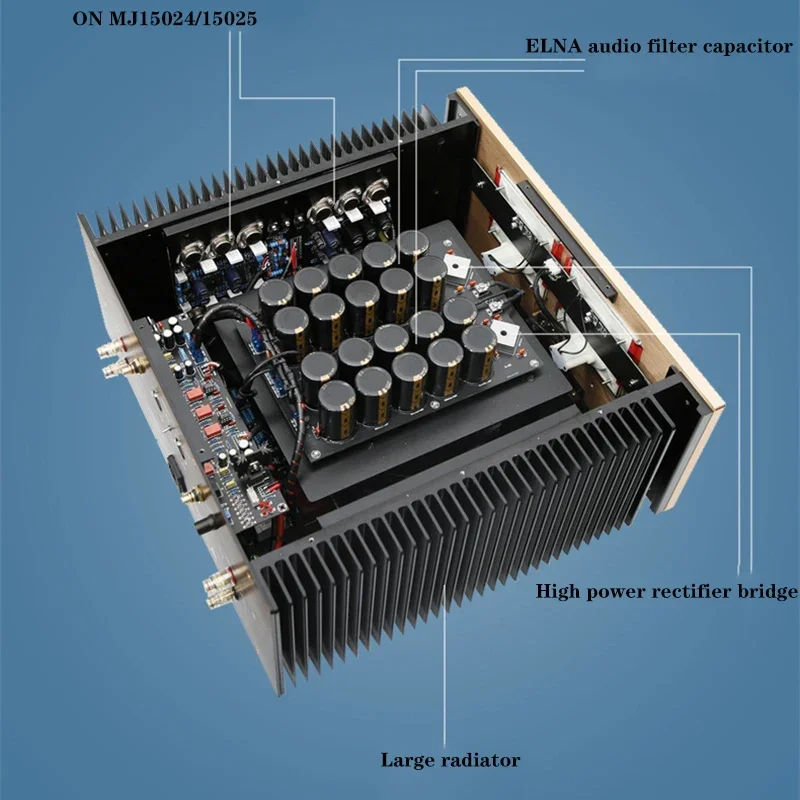 Рисунок 3 - 90 Вт * 2 Accuphase A45 цепь 2-канальный