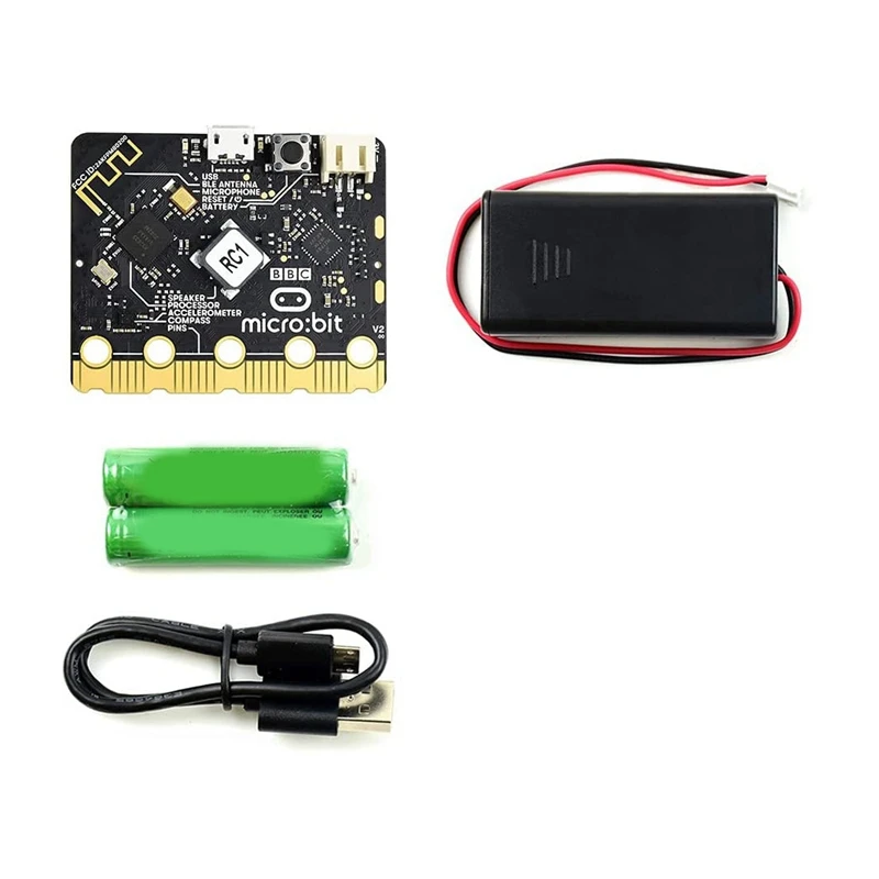 Обновленная версия Waveshare BBC MicroBit V2 Built-in динамик и микрофон Модернизированный