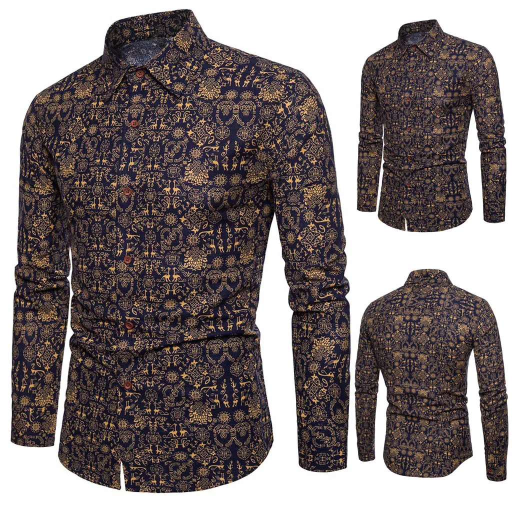 

Mens Autumn Fashion Shirt Casual Long Sleeve Beach Top Loose Casual Shirt Blouse Corduroy Shirt Women