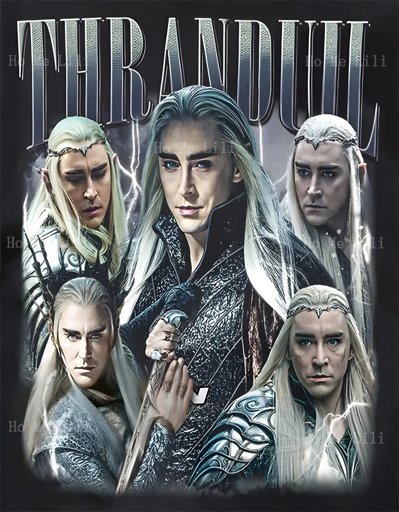 Винтажный классический гобелен Thranduil с персонажем фильма в стиле ретро настенный