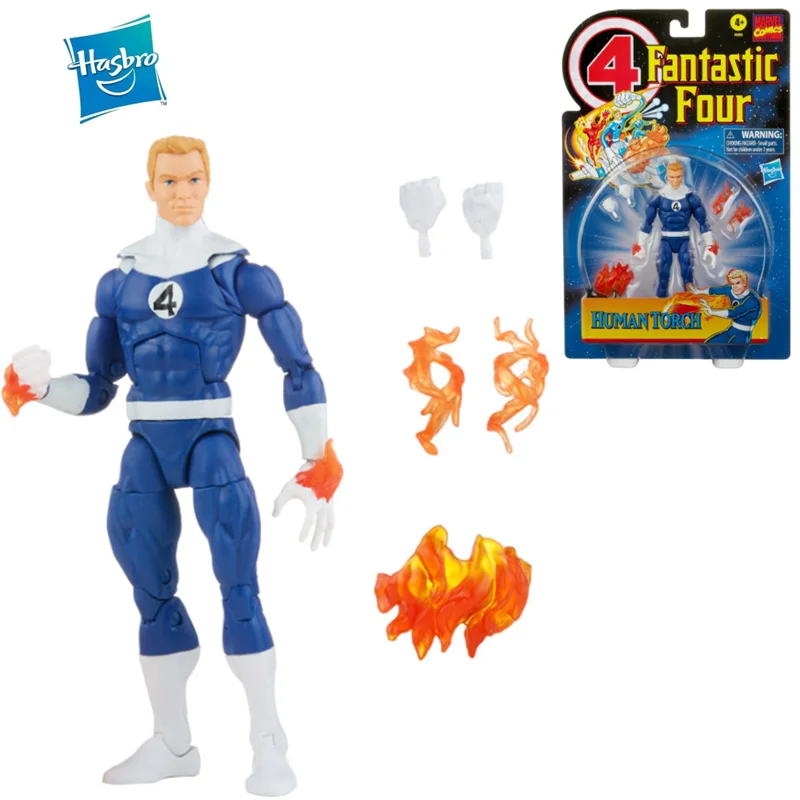 

Оригинальная фигурка Hasbro Marvel, легенды Мстителей, ретро, фантастическая, четыре человека, искусственная фигурка, 6-дюймовая масштабная Коллекционная модель, игрушка