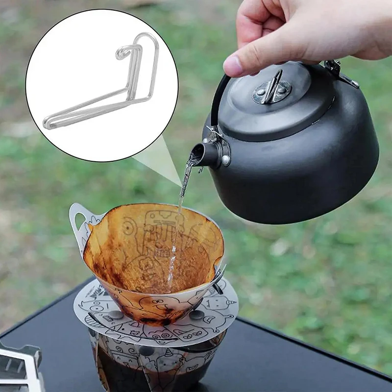 Разливная насадка для кофе разливная кемпинга уличная сливная ручного разлива