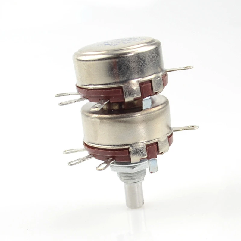 

Double Carbon Potentiometer WTH118 WTH-3 1K 2K2 4K7 10K 220K 470K 680K 1M