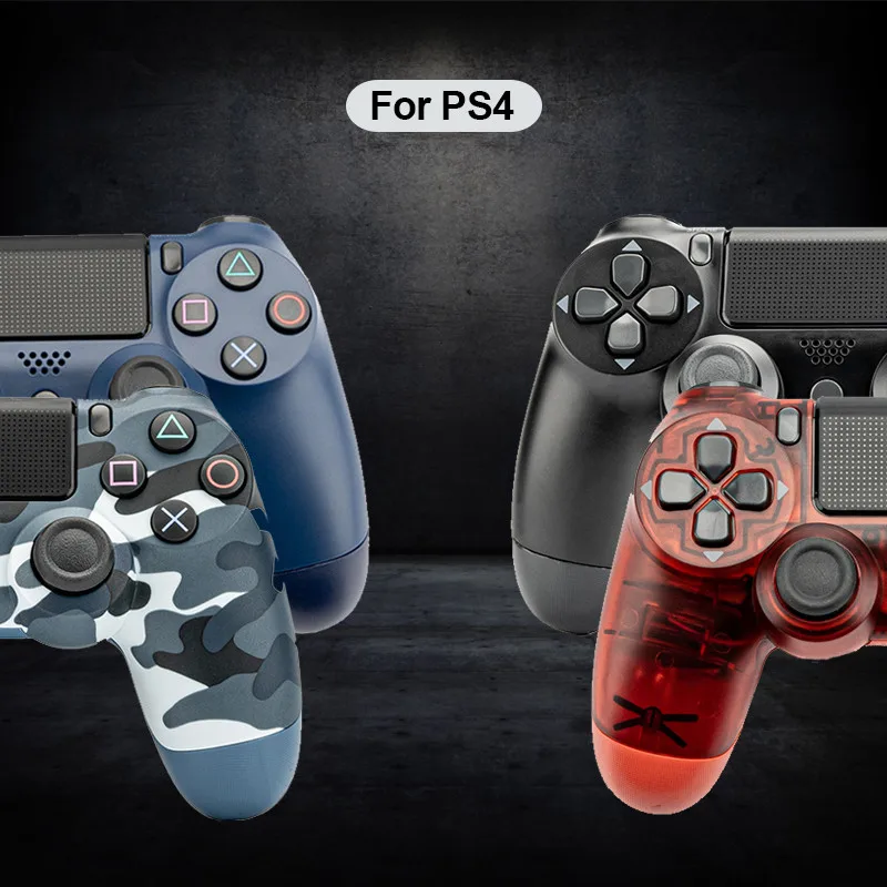 

Gamepad For Sony PS4 Controller Bluetooth Wireless Vibration 6 Axis Joysticks with Light For Playstation 4 P4 Game Console