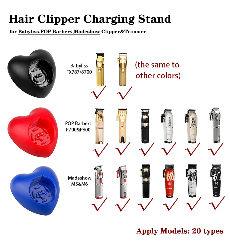 

Зарядная док-станция для электрического триммера Babyliss,Wahl,Andis D8