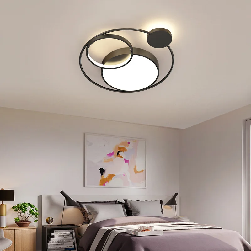 

Nordic Room Light Simple Modern Ceiling Light LED Warm Book Room Net Red Creative Personality Balcony Bedroom Lamps