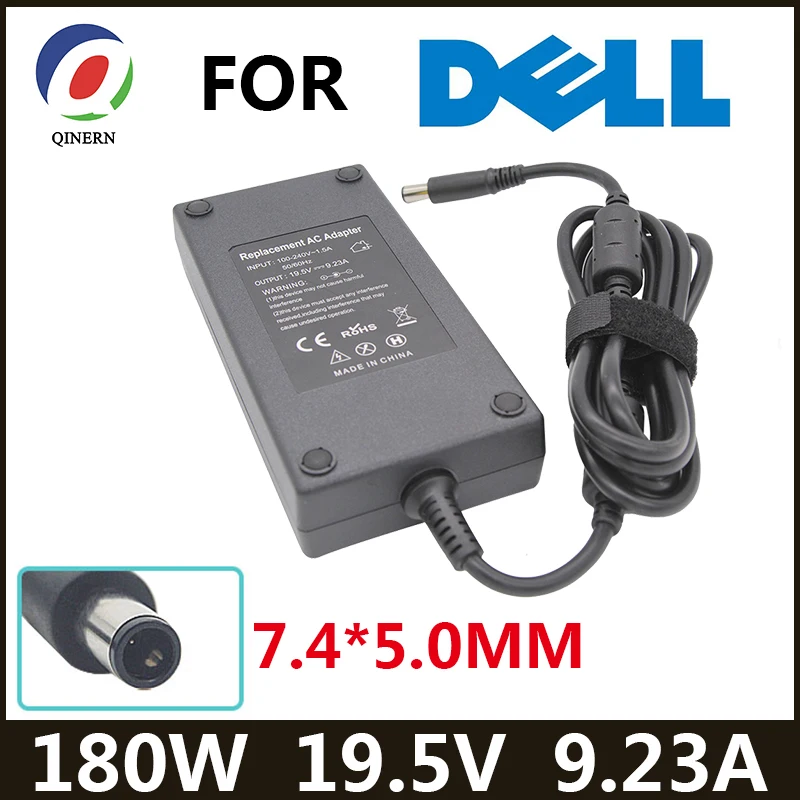 For Dell Precision M4600 M4700 M4800 Alienware 13 R3  Charger Power Supply Da180pm111