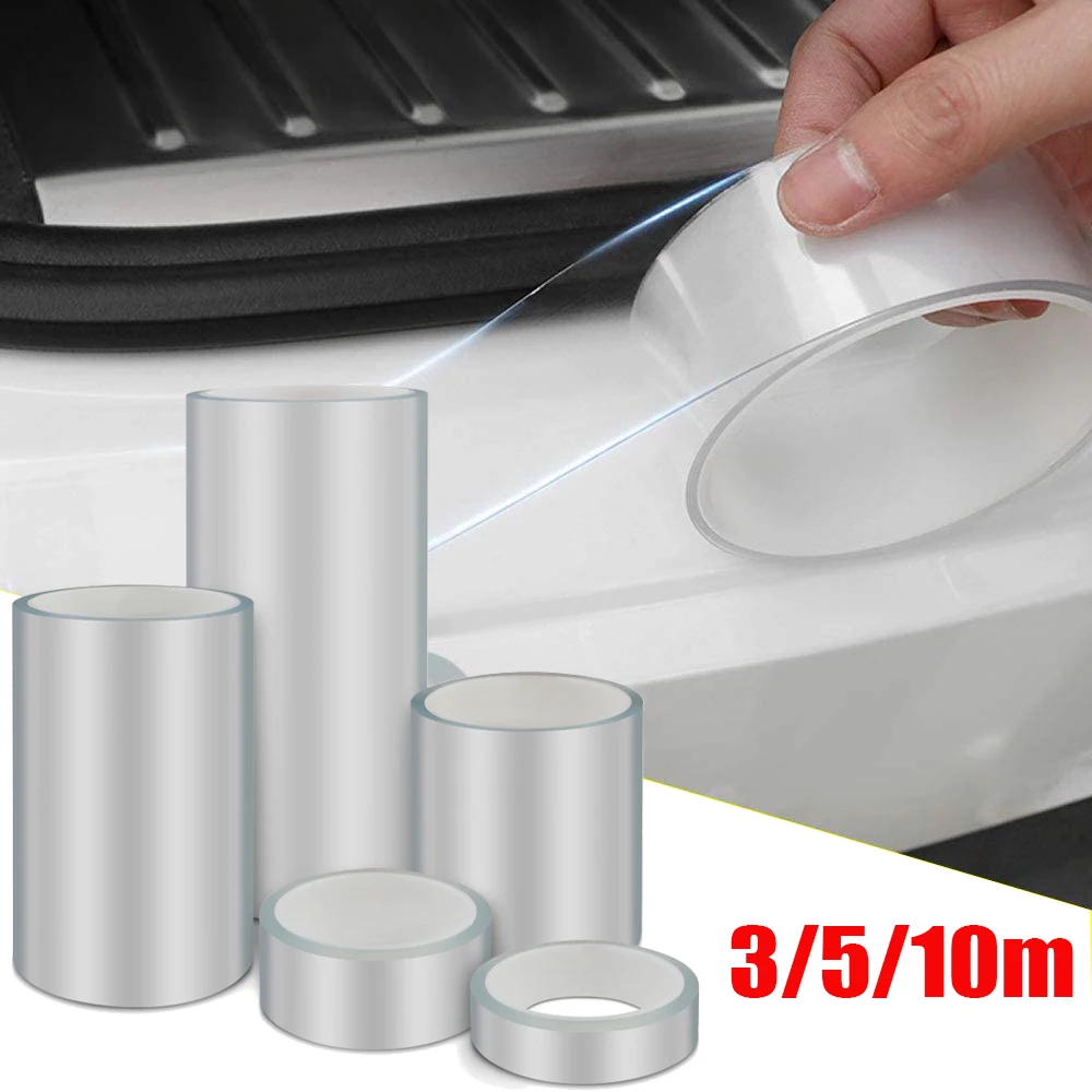 

3/5/10m Car Stickers Auto Interior Protector Film Door Edge Scratchproof Stickers Car Decoration Accessories Protective Stickers