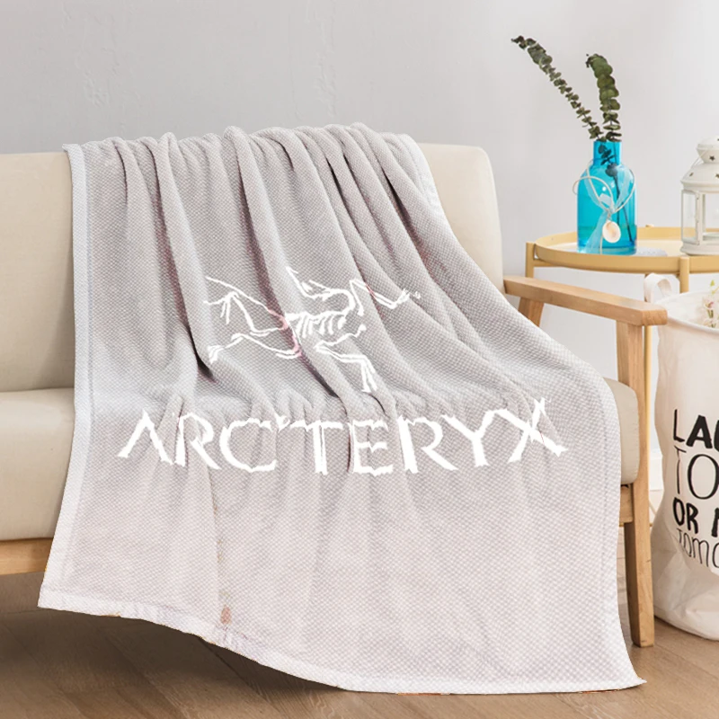 

White Arcteryx Fluffy Soft Blankets Fleece Blanket for Sofa Bedspread on the Bed Bedroom Decoration Throw Decorative Halloween