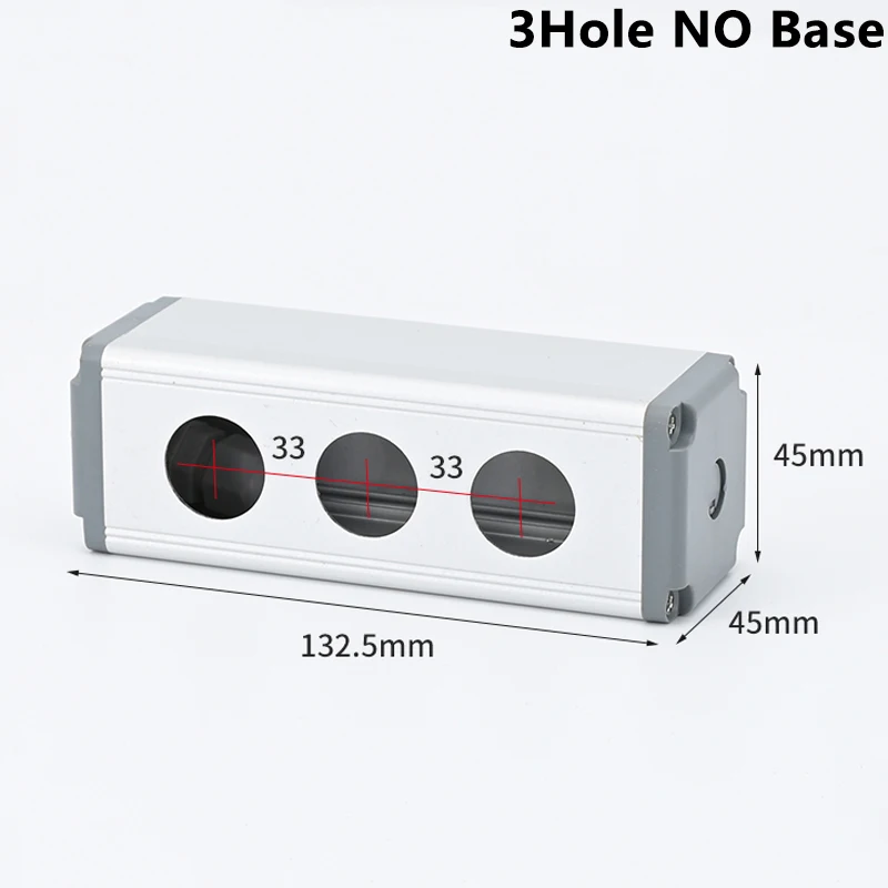 

Водонепроницаемый алюминиевый кнопочный переключатель 16/19/22 мм
