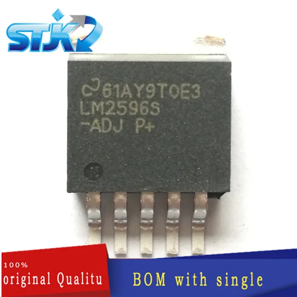 10 шт./партия, оригинальные usb-каналы LM2596S LM2596 REG BUCK ADJ 3A