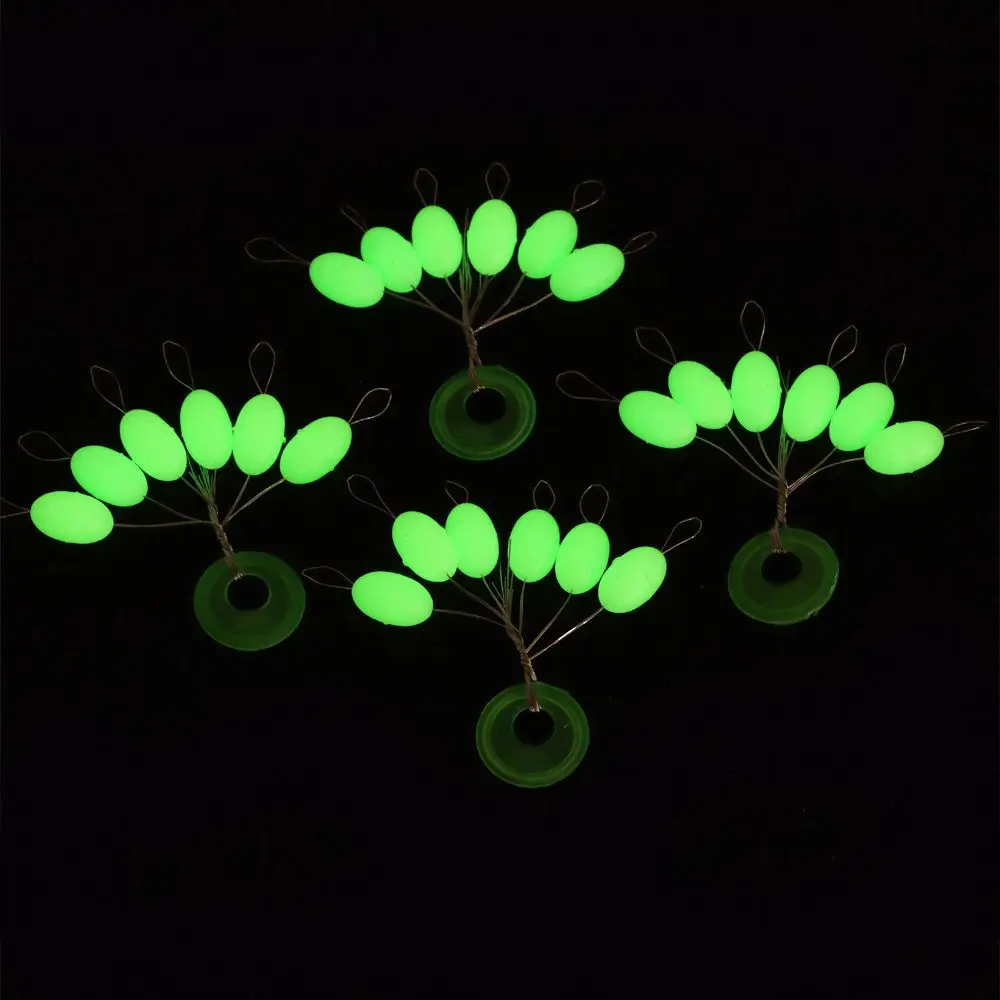 

Durable Luminous Space Beans Black Rubber FloatVislijn 6-20# Carp Resistance Line Stopper Fishing Accessories High Concentricity