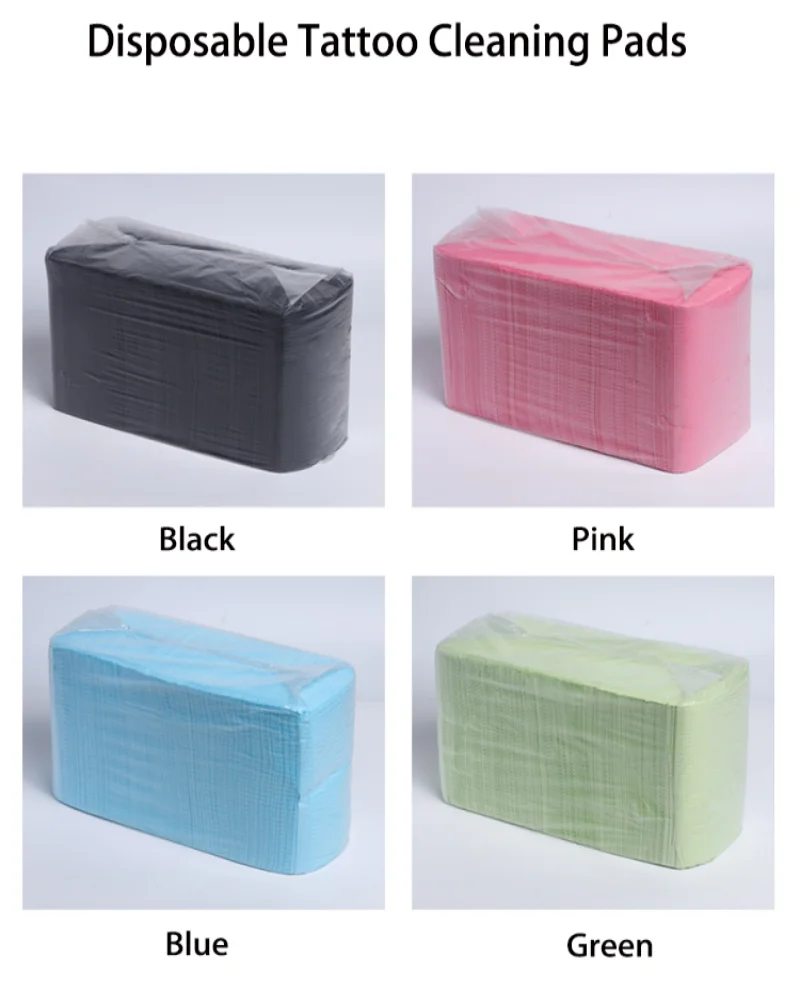 

Одноразовый Настольный коврик, коврик для чистки татуировок, водонепроницаемый и пыленепроницаемый нетканый, искусственная бумага, профес...