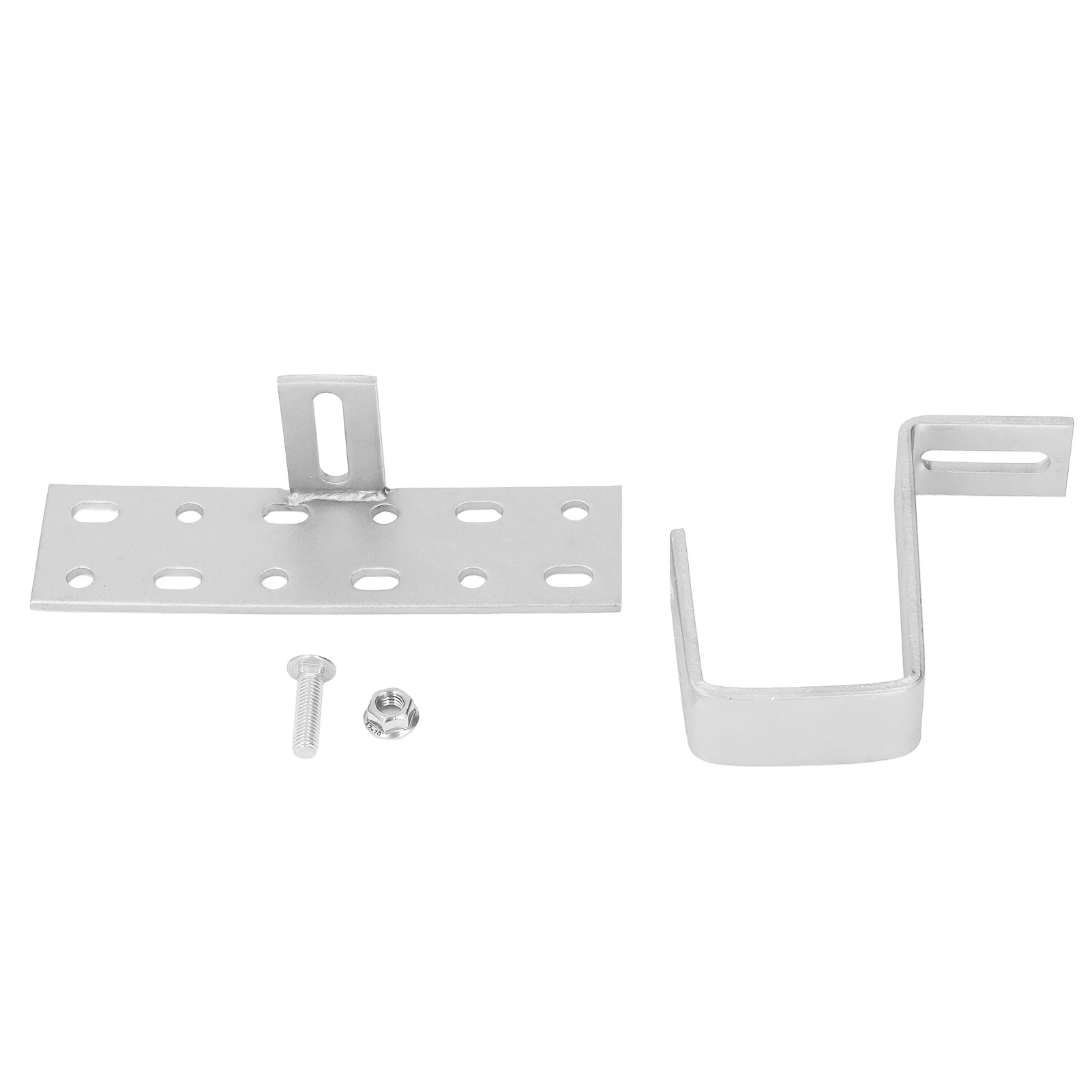 PV Panel Mounting Bracket Stainless Steel Rust Proof Solar Panel Bracket Pre Assembled Sturdy Weather Resistant for Brick Roof