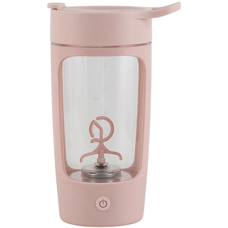 

Protein Powder Mixer Shaker Cup Electric Portable Bottle For Coffee BPA Free With USB Rechargeable 1200Mah