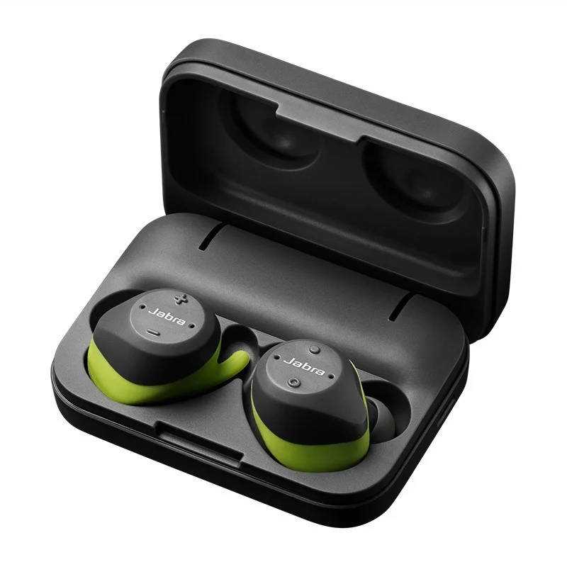 

Jabra ELITE Sport Wireless Headphones Bluetooth, Sports Noise Cancelling Headphones Waterproof Charging Case with Microphone
