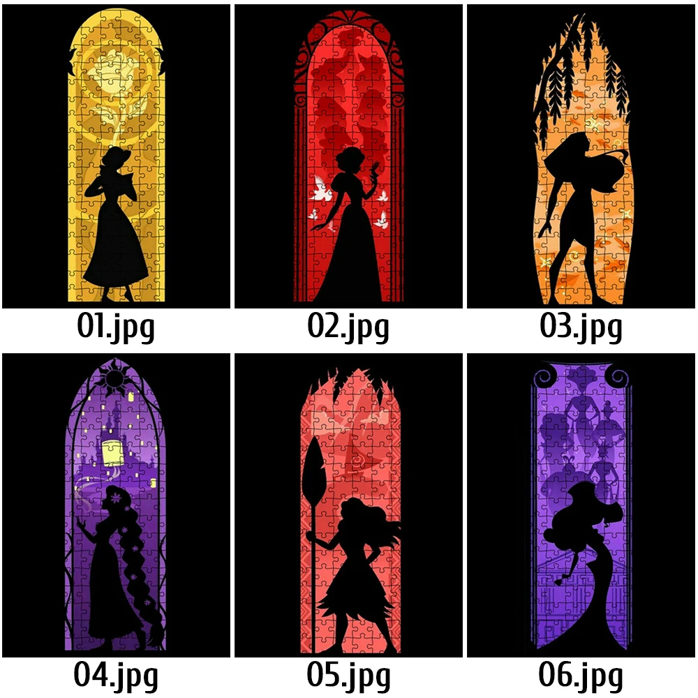 

Snow White Jigsaw Puzzle Disney Cartoon Jigsaw Tangram Rapunzel Jigsaw Puzzle Disney Princess Educational Toy Jigsaw Puzzle Gift