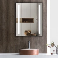 high quality led smart mirror bathroom hotel full shower wall lighted mirror