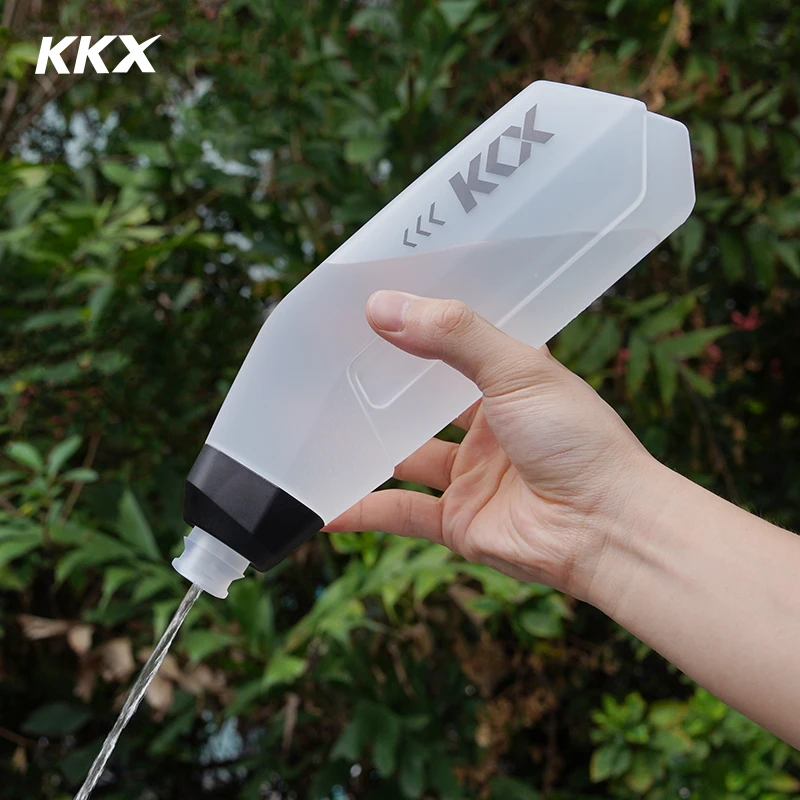 Комплект аэродинамического держателя для велосипедной бутылки KKX, 610 мл, из полипропилена, для велоспорта, сжимаемая бутылка для воды, для MTB и шоссейных велосипедов (art.: 3920da2fd534e) - 3920da2fd534e