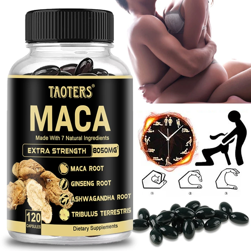 

Black Maca Root Extract High Potency 8050 Mg - Helps Improve Endurance, Performance, Energy, Muscle Mass and Exercise